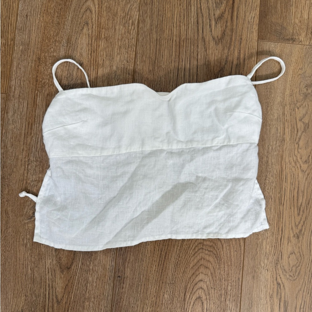 Linen reformation top